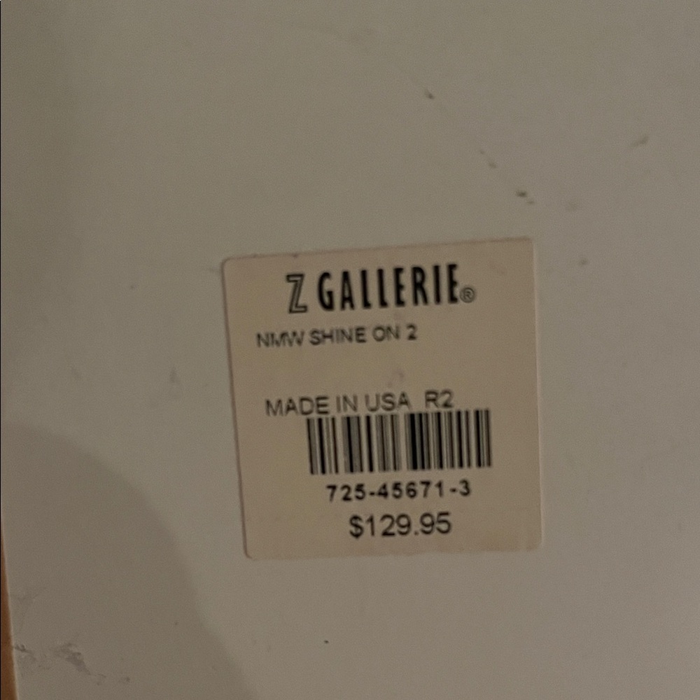 Z Gallerie Shine On 2 Art - Picture 2 of 5